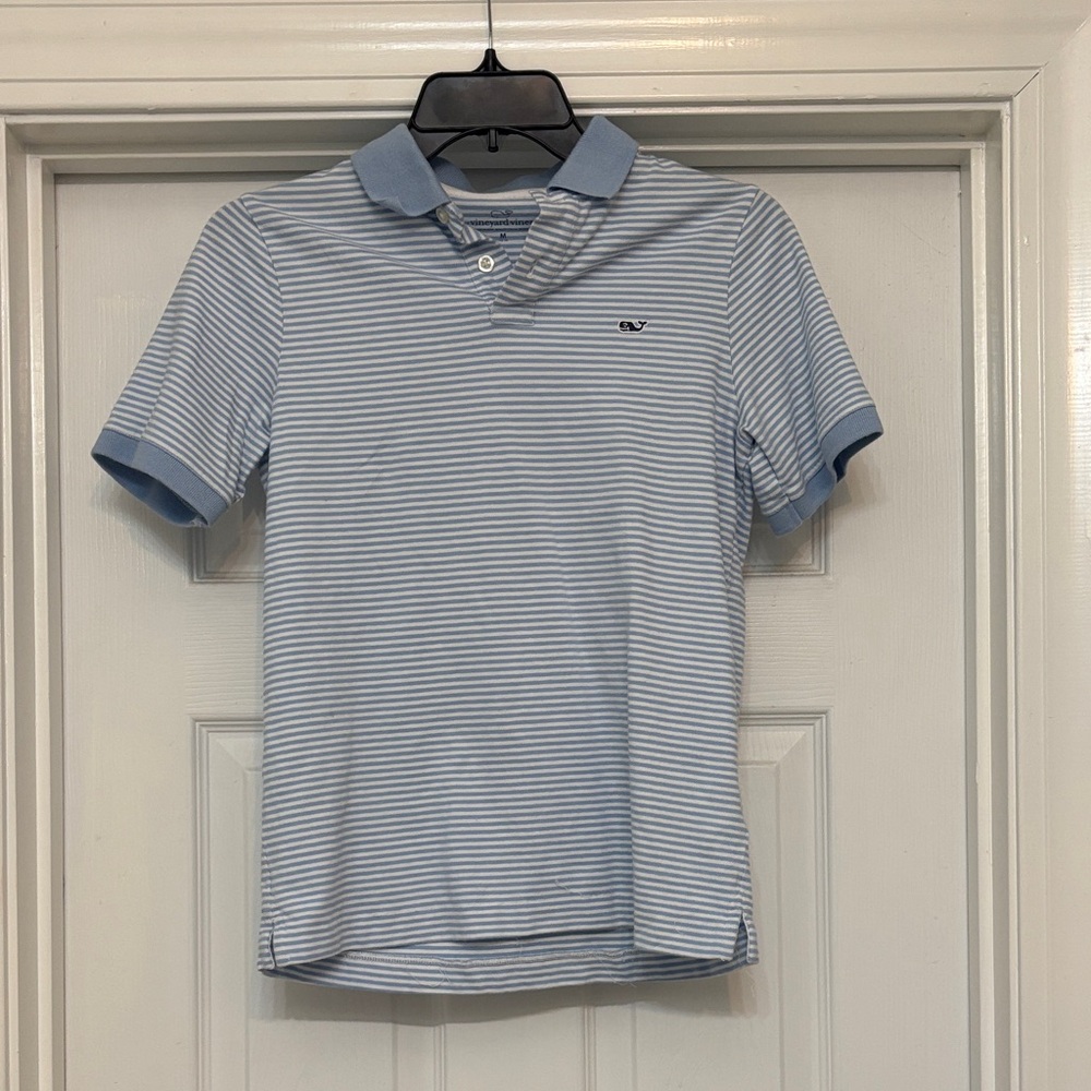 Boy’s Striped Polo Shirt